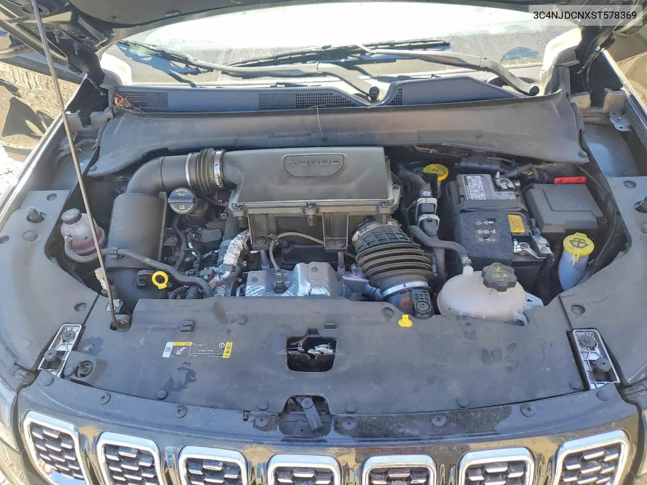 2025 Jeep Compass Limited VIN: 3C4NJDCNXST578369 Lot: 60014626