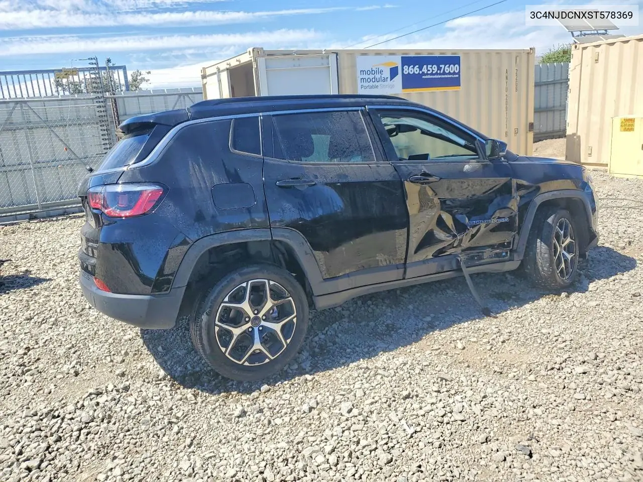 2025 Jeep Compass Limited VIN: 3C4NJDCNXST578369 Lot: 60014626