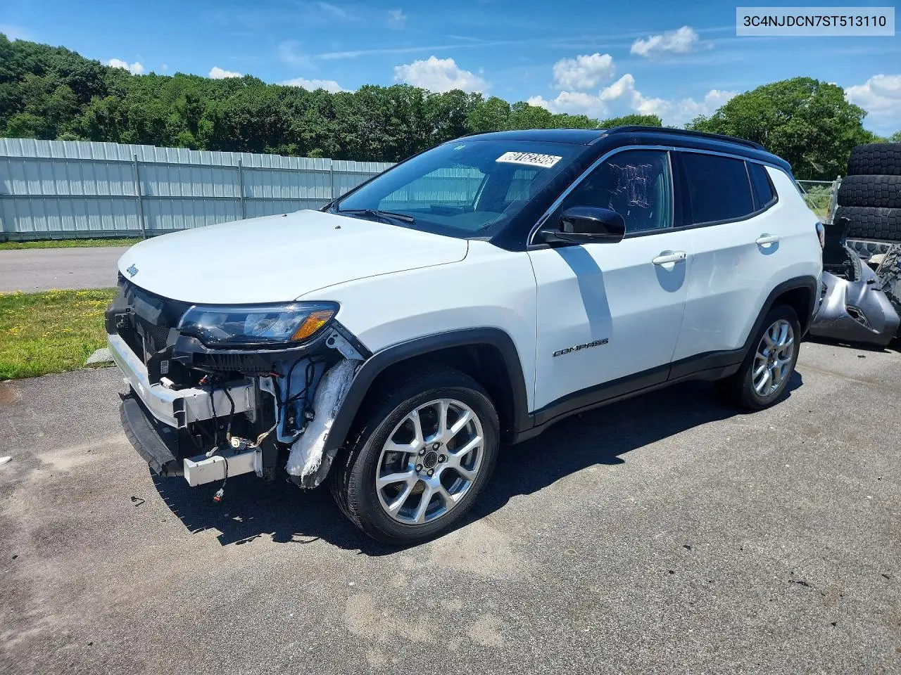 2025 Jeep Compass Limited VIN: 3C4NJDCN7ST513110 Lot: 60162396