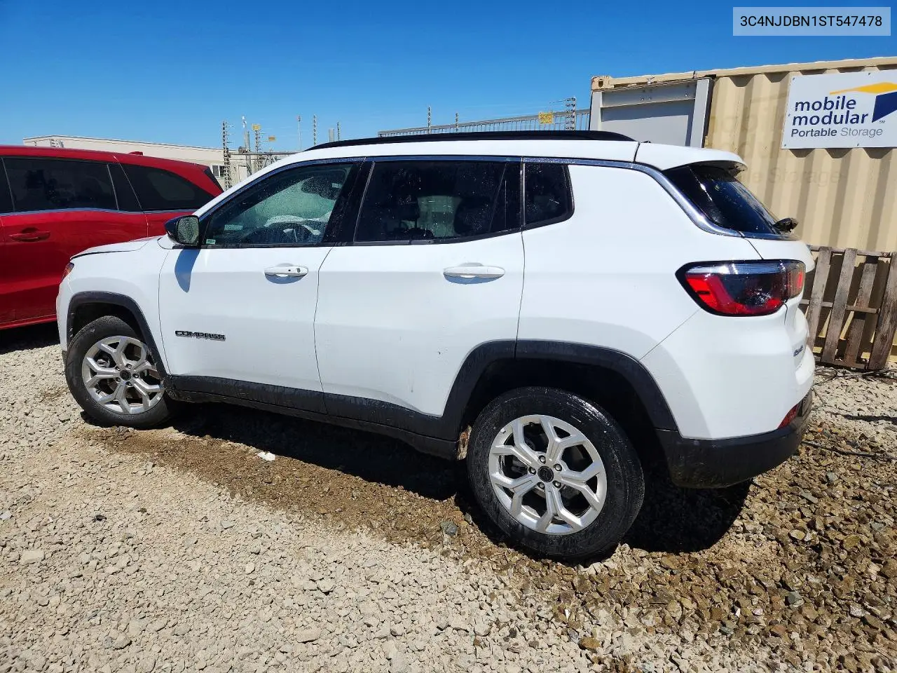2025 Jeep Compass Latitude VIN: 3C4NJDBN1ST547478 Lot: 60489206