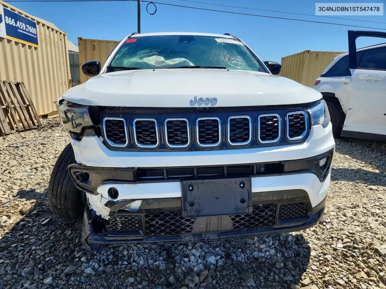 2025 Jeep Compass Latitude VIN: 3C4NJDBN1ST547478 Lot: 60489206