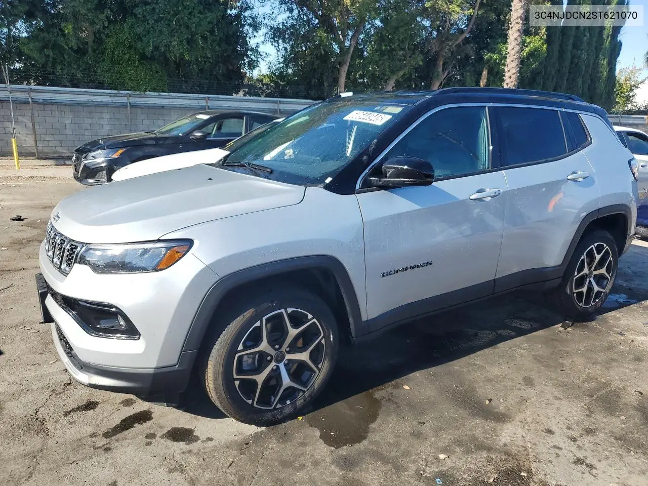 2025 Jeep Compass Limited VIN: 3C4NJDCN2ST621070 Lot: 60644946