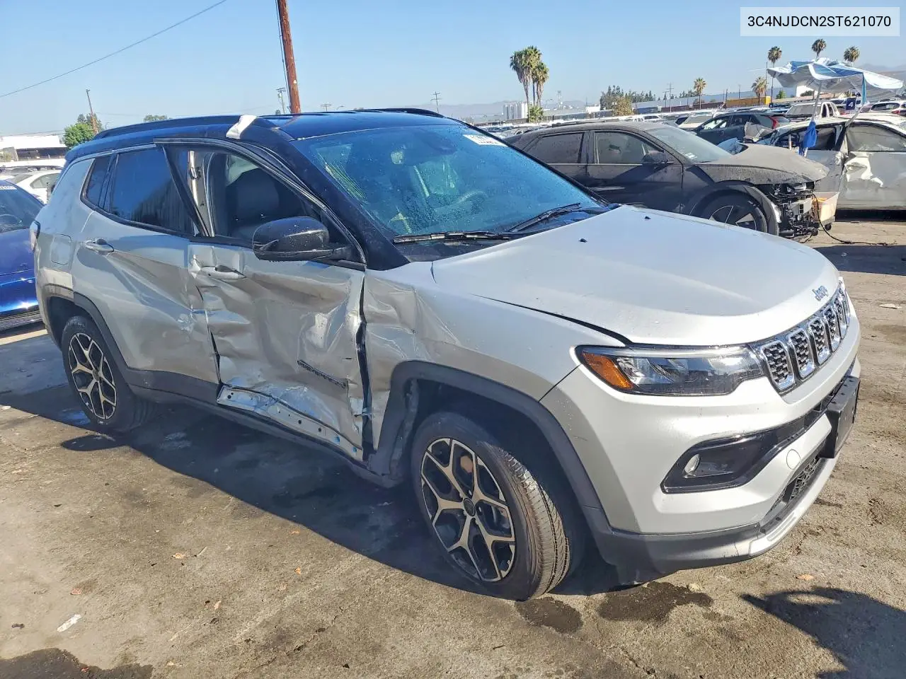 2025 Jeep Compass Limited VIN: 3C4NJDCN2ST621070 Lot: 60644946