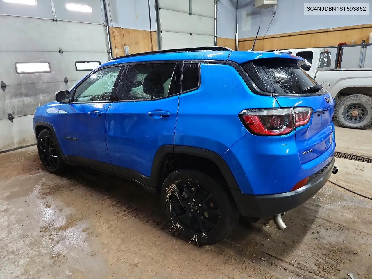 2025 Jeep Compass Latitude VIN: 3C4NJDBN1ST593862 Lot: 60827786