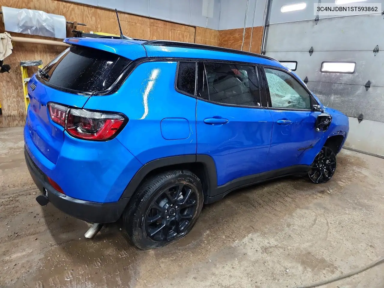 2025 Jeep Compass Latitude VIN: 3C4NJDBN1ST593862 Lot: 60827786