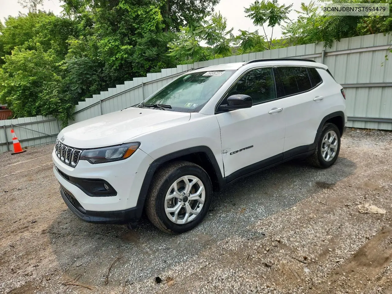 2025 Jeep Compass Latitude VIN: 3C4NJDBN7ST594479 Lot: 60953646
