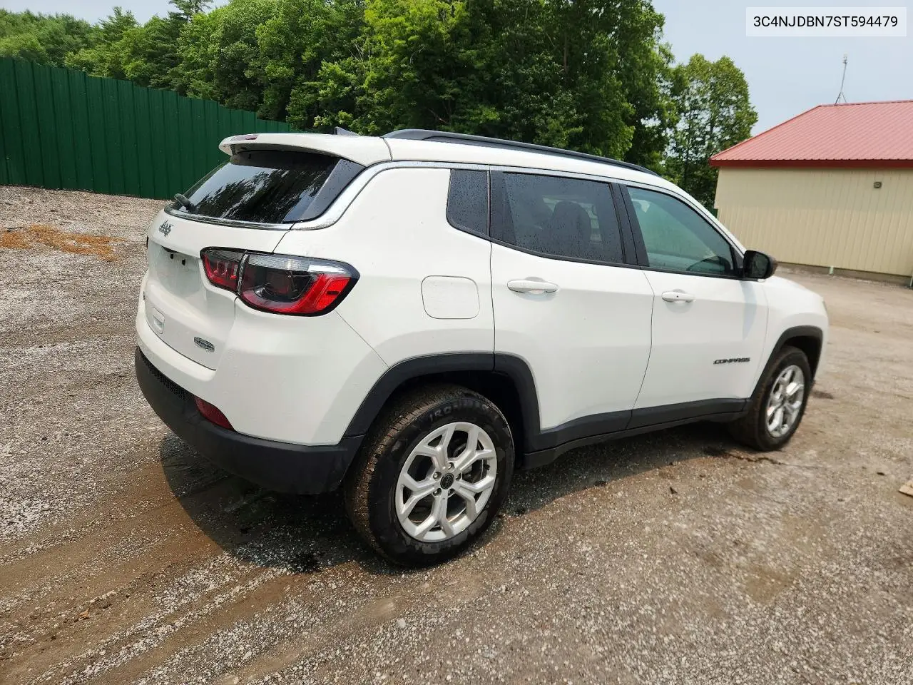 2025 Jeep Compass Latitude VIN: 3C4NJDBN7ST594479 Lot: 60953646