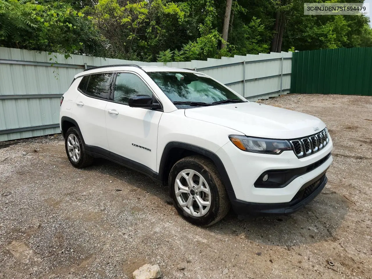 2025 Jeep Compass Latitude VIN: 3C4NJDBN7ST594479 Lot: 60953646