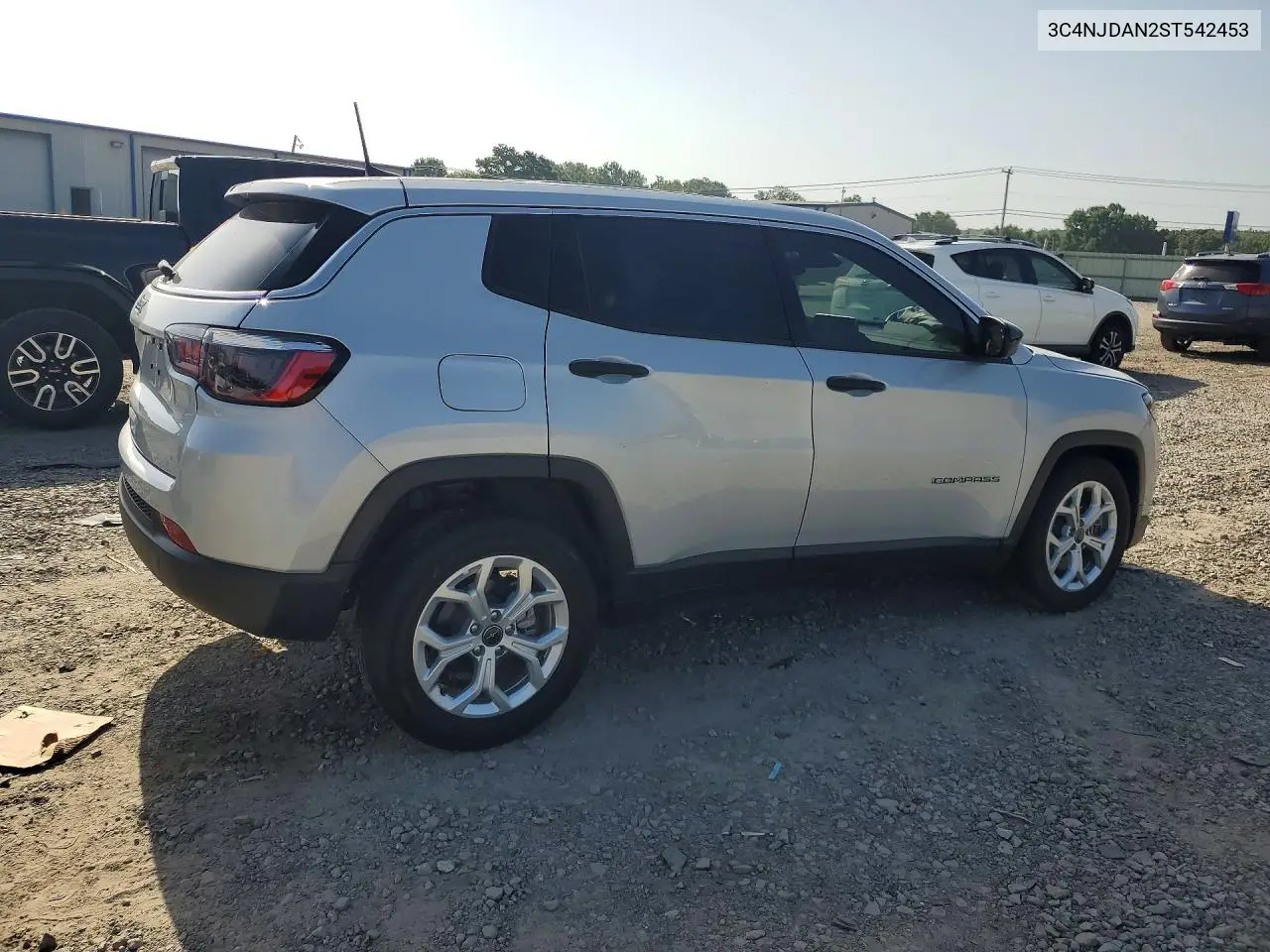 2025 Jeep Compass Sport VIN: 3C4NJDAN2ST542453 Lot: 61004906