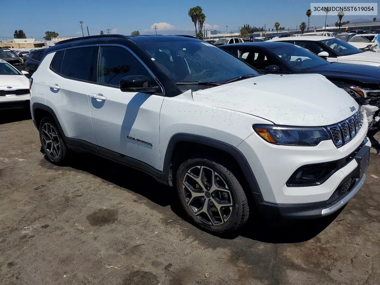2025 Jeep Compass Limited VIN: 3C4NJDCN5ST619054 Lot: 61066436