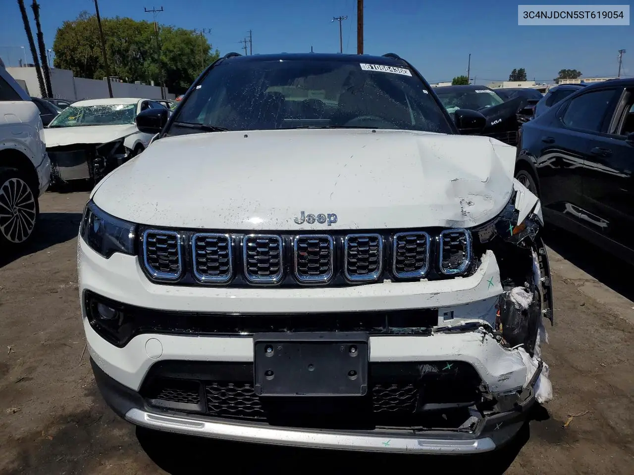 2025 Jeep Compass Limited VIN: 3C4NJDCN5ST619054 Lot: 61066436