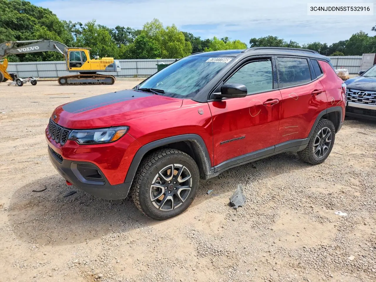 2025 Jeep Compass Trailhawk VIN: 3C4NJDDN5ST532916 Lot: 61077786
