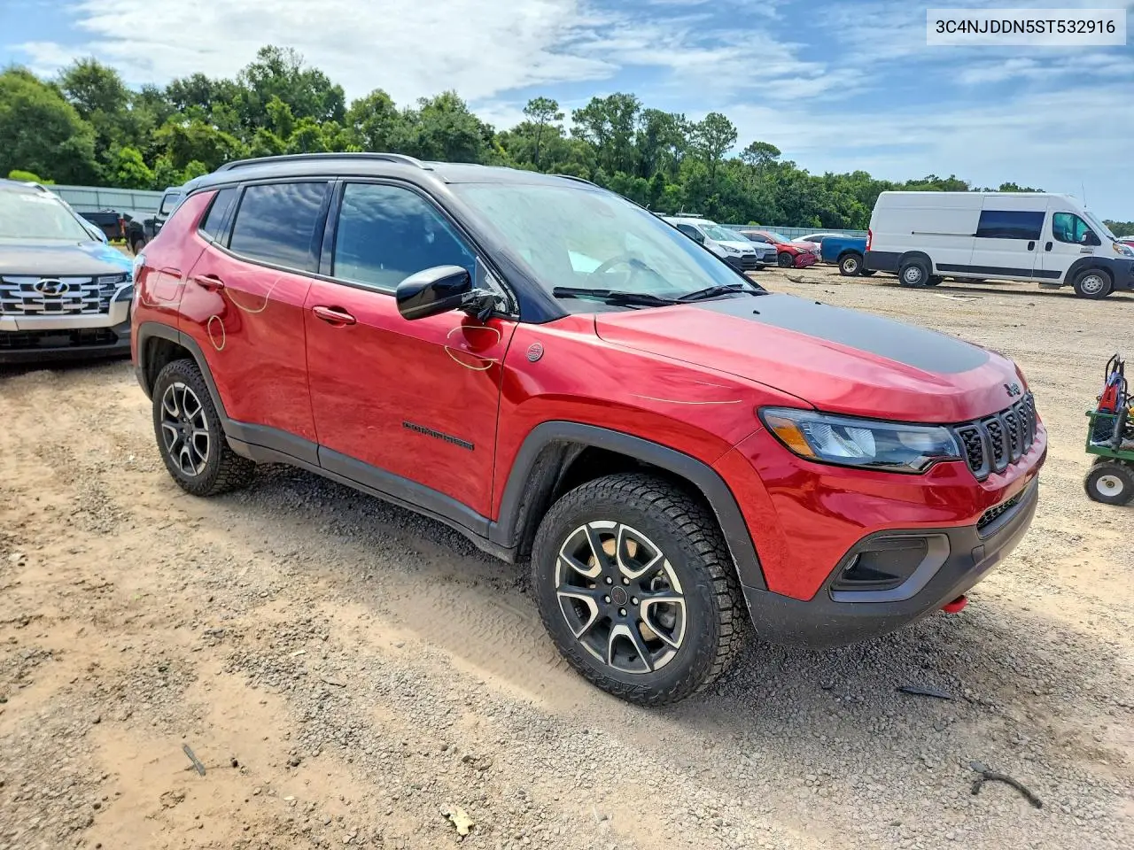 2025 Jeep Compass Trailhawk VIN: 3C4NJDDN5ST532916 Lot: 61077786