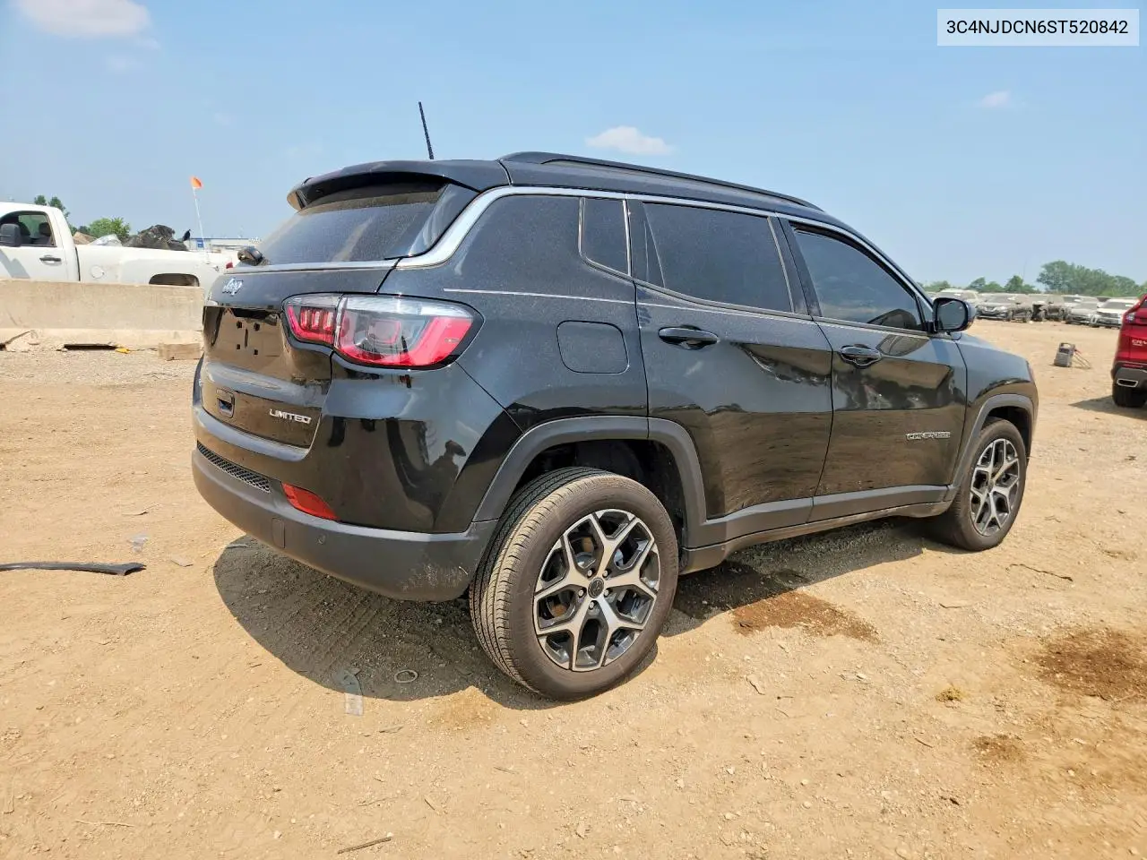 2025 Jeep Compass Limited VIN: 3C4NJDCN6ST520842 Lot: 61130296