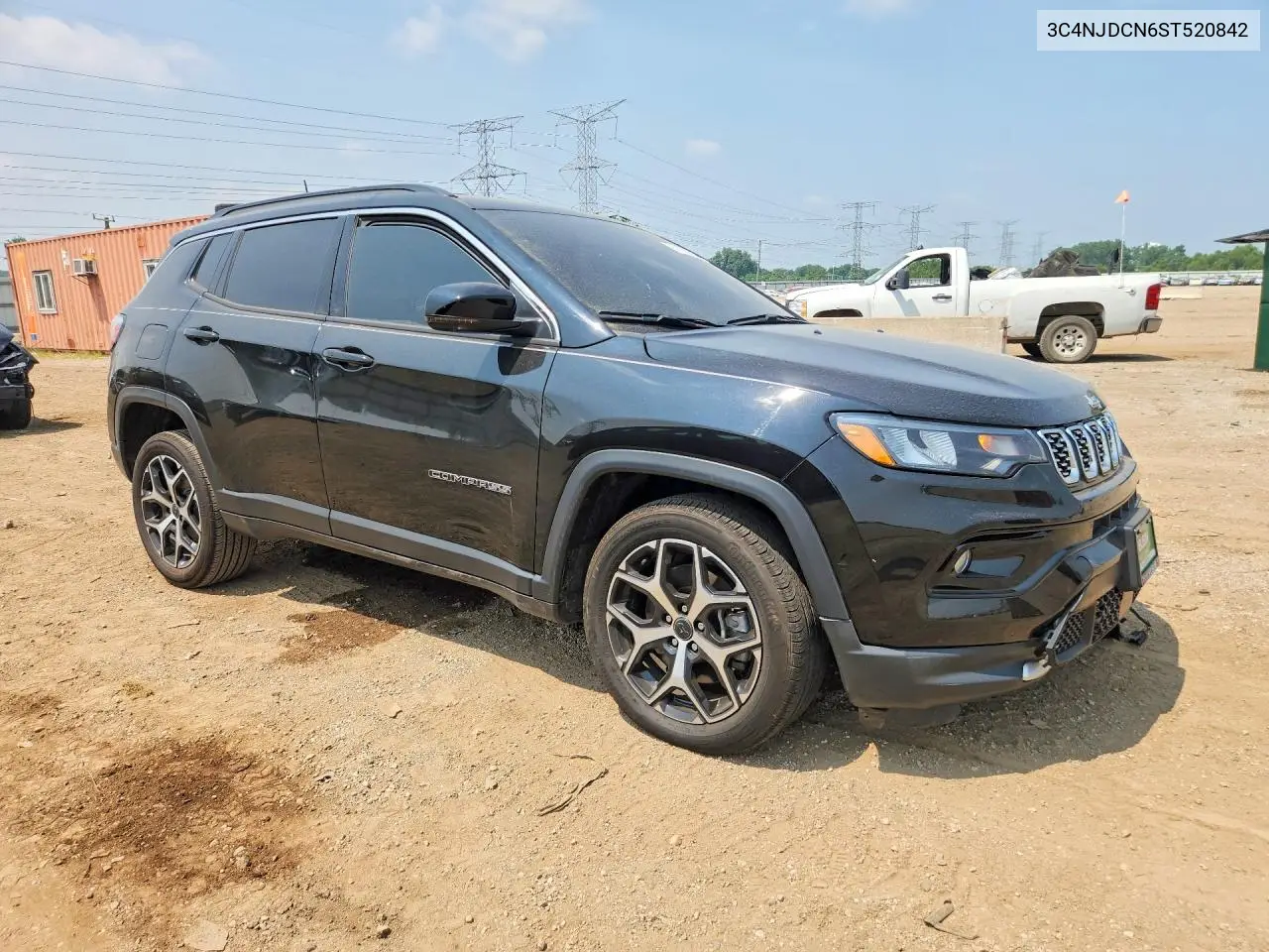 2025 Jeep Compass Limited VIN: 3C4NJDCN6ST520842 Lot: 61130296