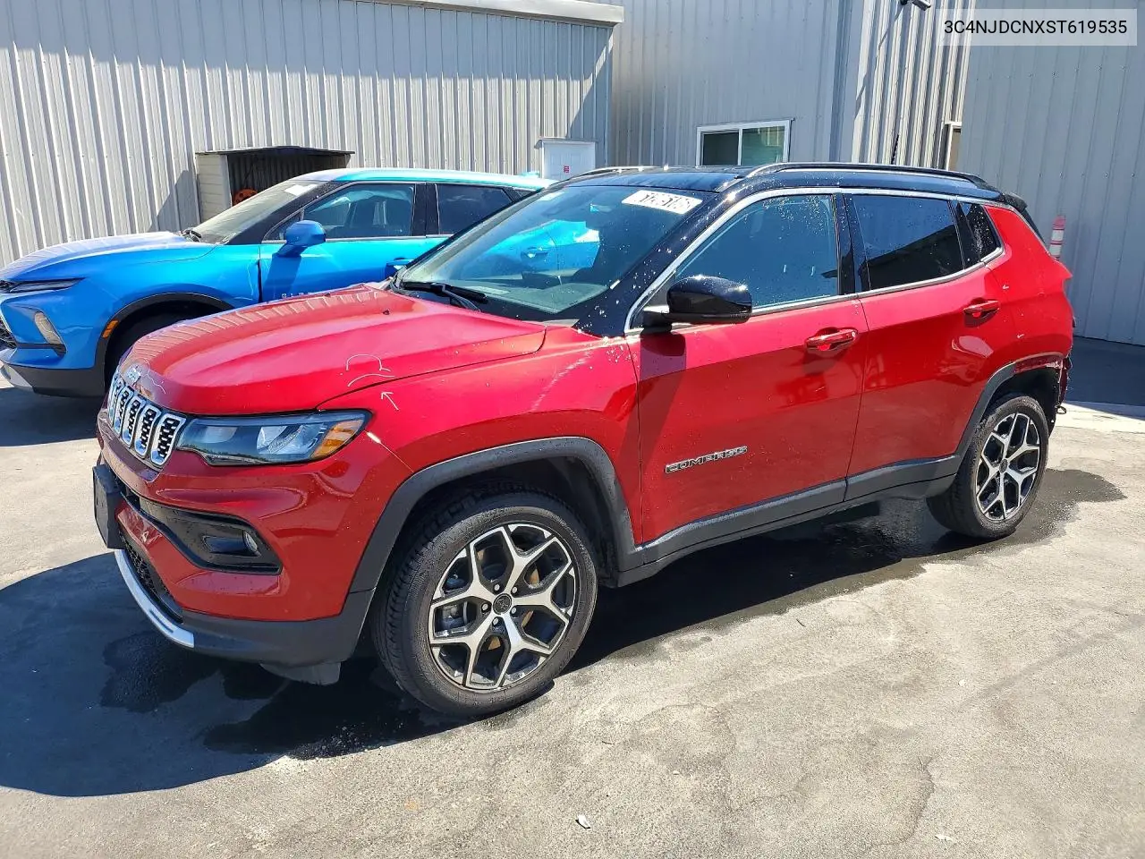 2025 Jeep Compass Limited VIN: 3C4NJDCNXST619535 Lot: 61205186