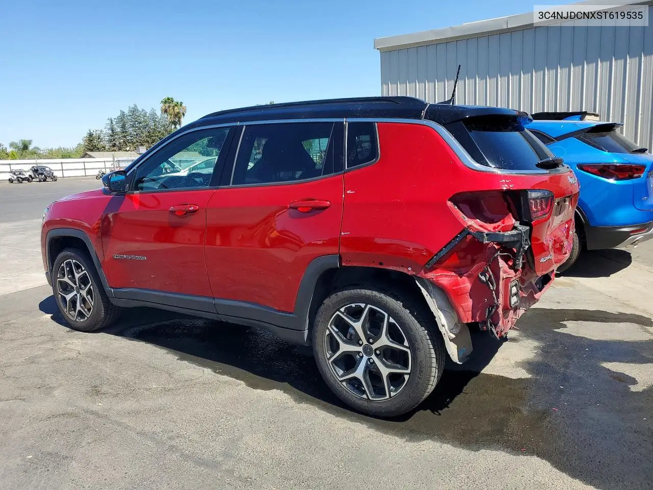 2025 Jeep Compass Limited VIN: 3C4NJDCNXST619535 Lot: 61205186