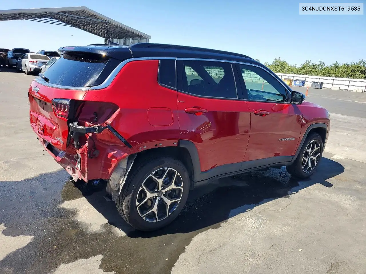 2025 Jeep Compass Limited VIN: 3C4NJDCNXST619535 Lot: 61205186