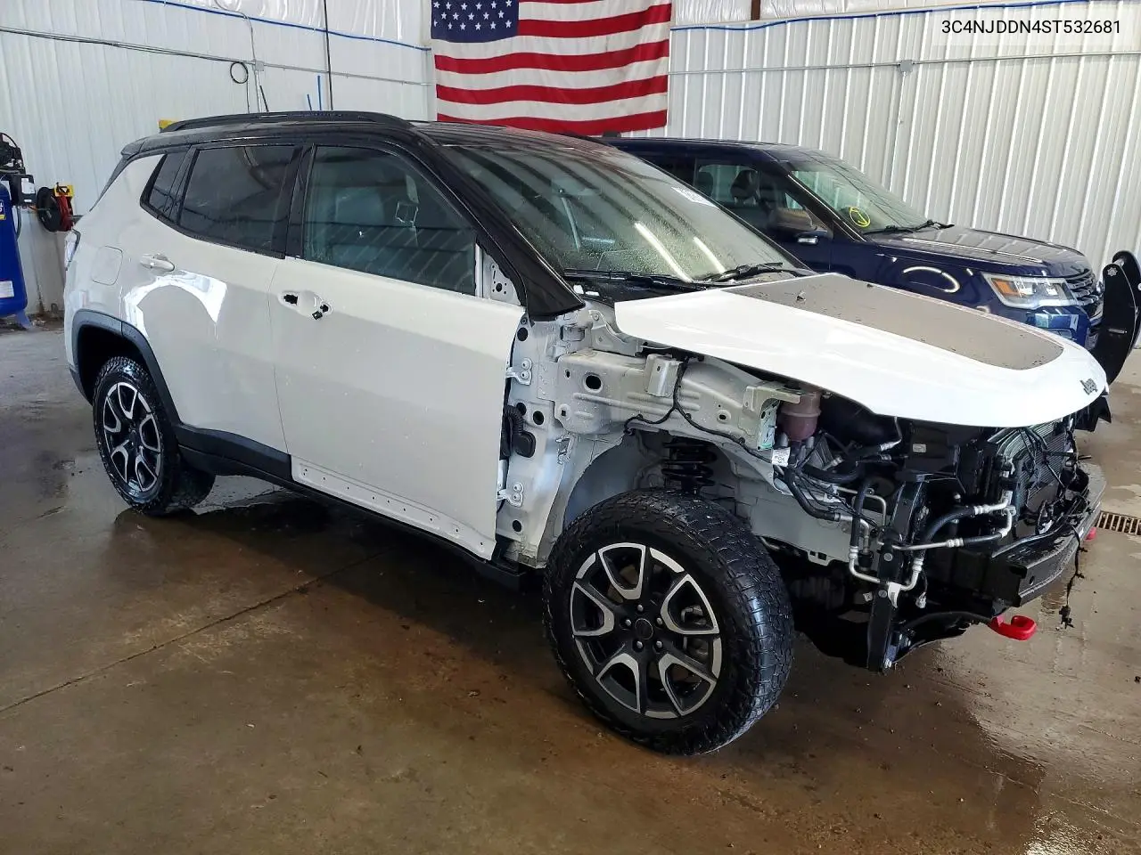 2025 Jeep Compass Trailhawk VIN: 3C4NJDDN4ST532681 Lot: 61243056