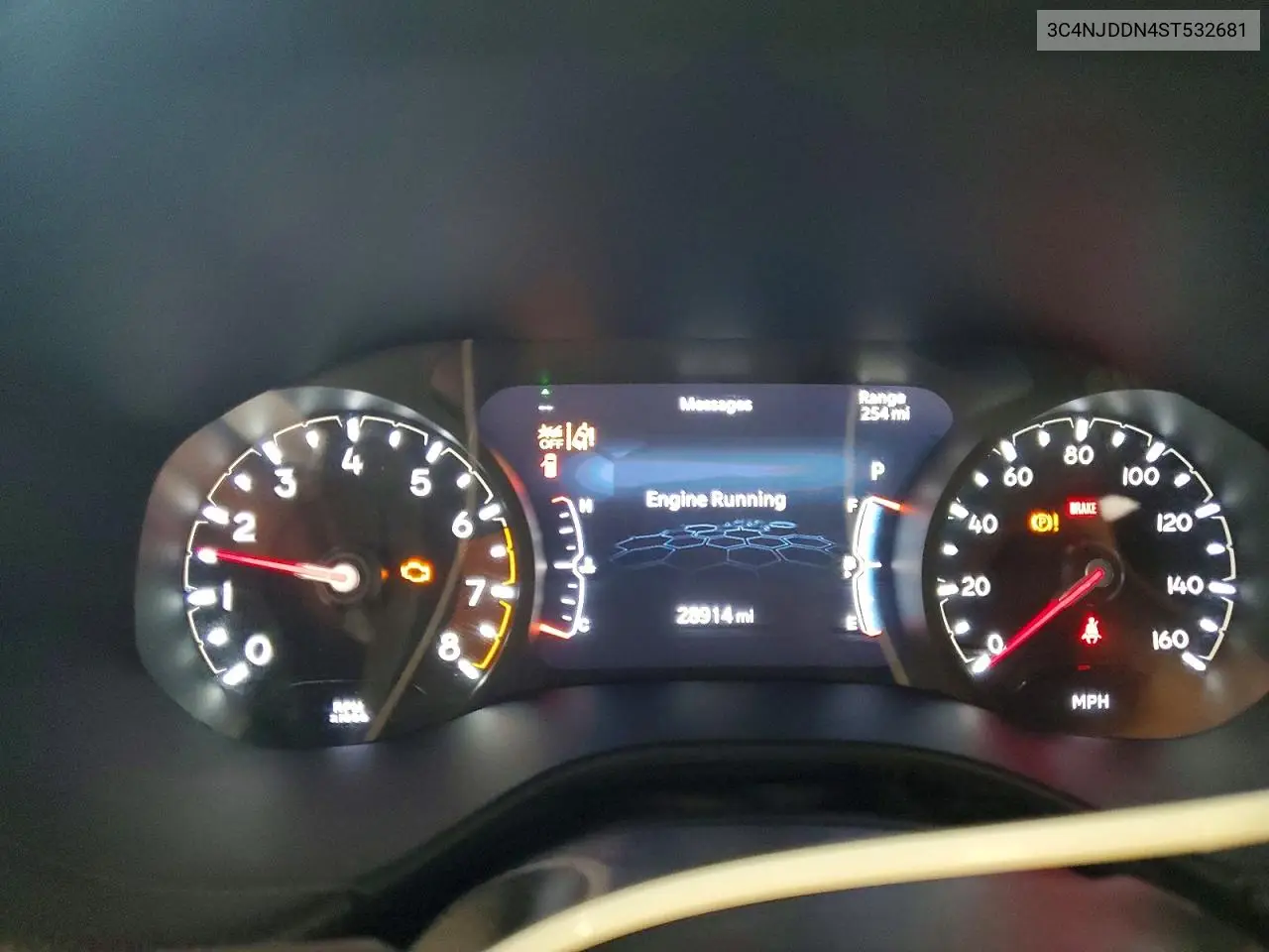 2025 Jeep Compass Trailhawk VIN: 3C4NJDDN4ST532681 Lot: 61243056