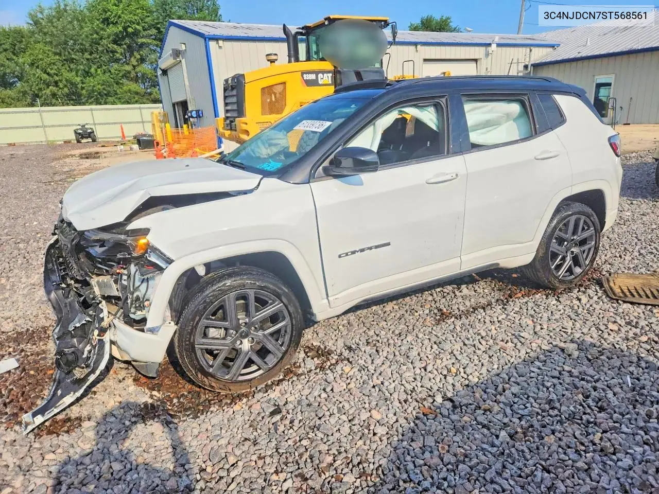 2025 Jeep Compass Limited VIN: 3C4NJDCN7ST568561 Lot: 61339736