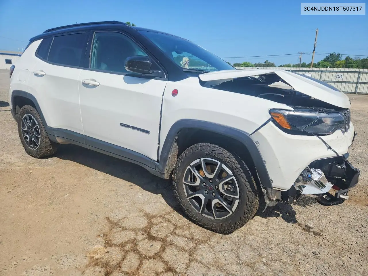 2025 Jeep Compass Trailhawk VIN: 3C4NJDDN1ST507317 Lot: 61416286