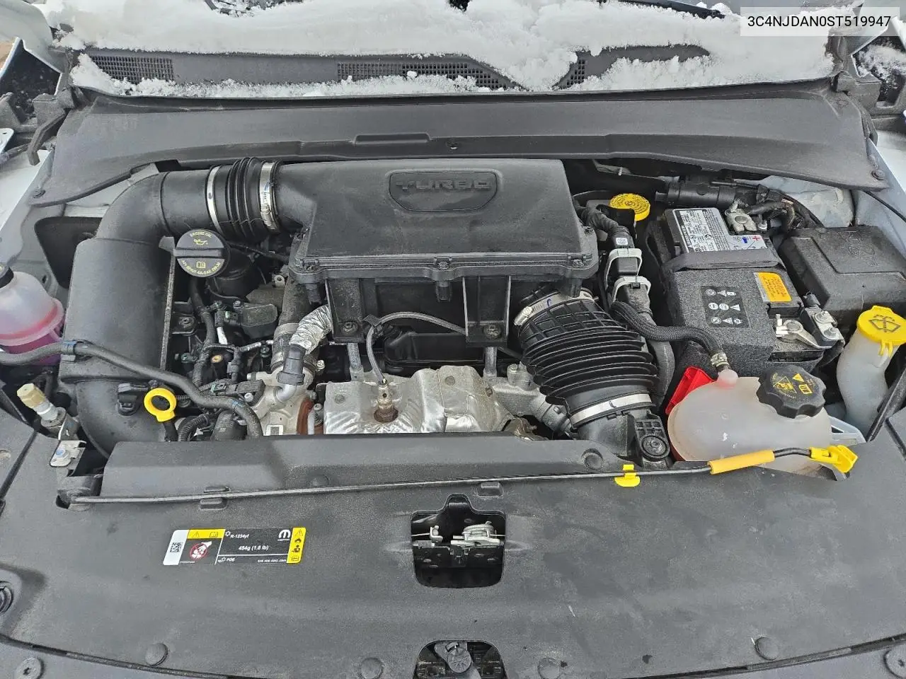 3C4NJDAN0ST519947 2025 Jeep Compass Sport
