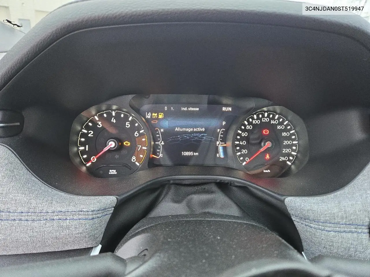 3C4NJDAN0ST519947 2025 Jeep Compass Sport