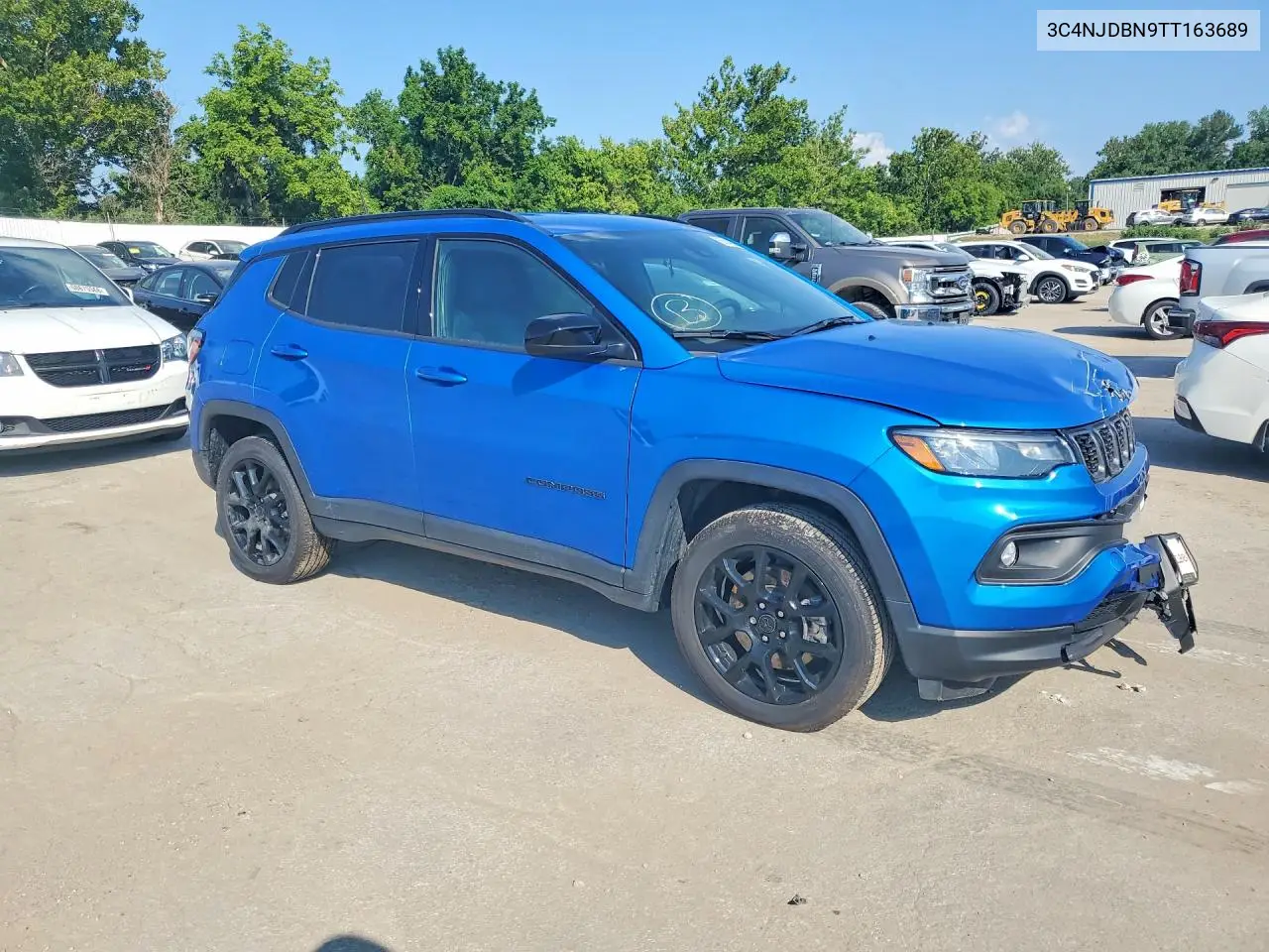2026 Jeep Compass Latitude VIN: 3C4NJDBN9TT163689 Lot: 58842386
