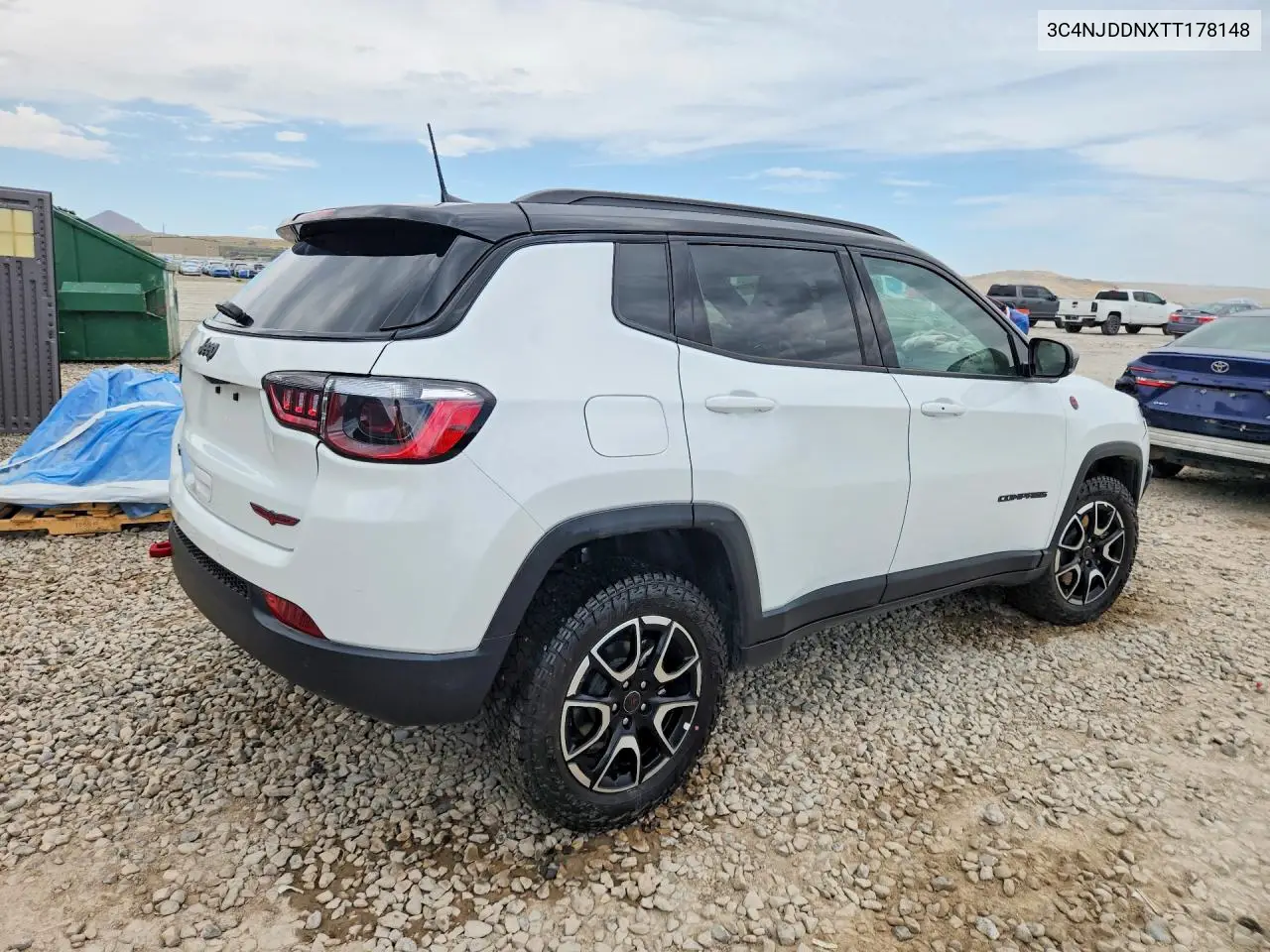 2026 Jeep Compass Trailhawk VIN: 3C4NJDDNXTT178148 Lot: 61605586