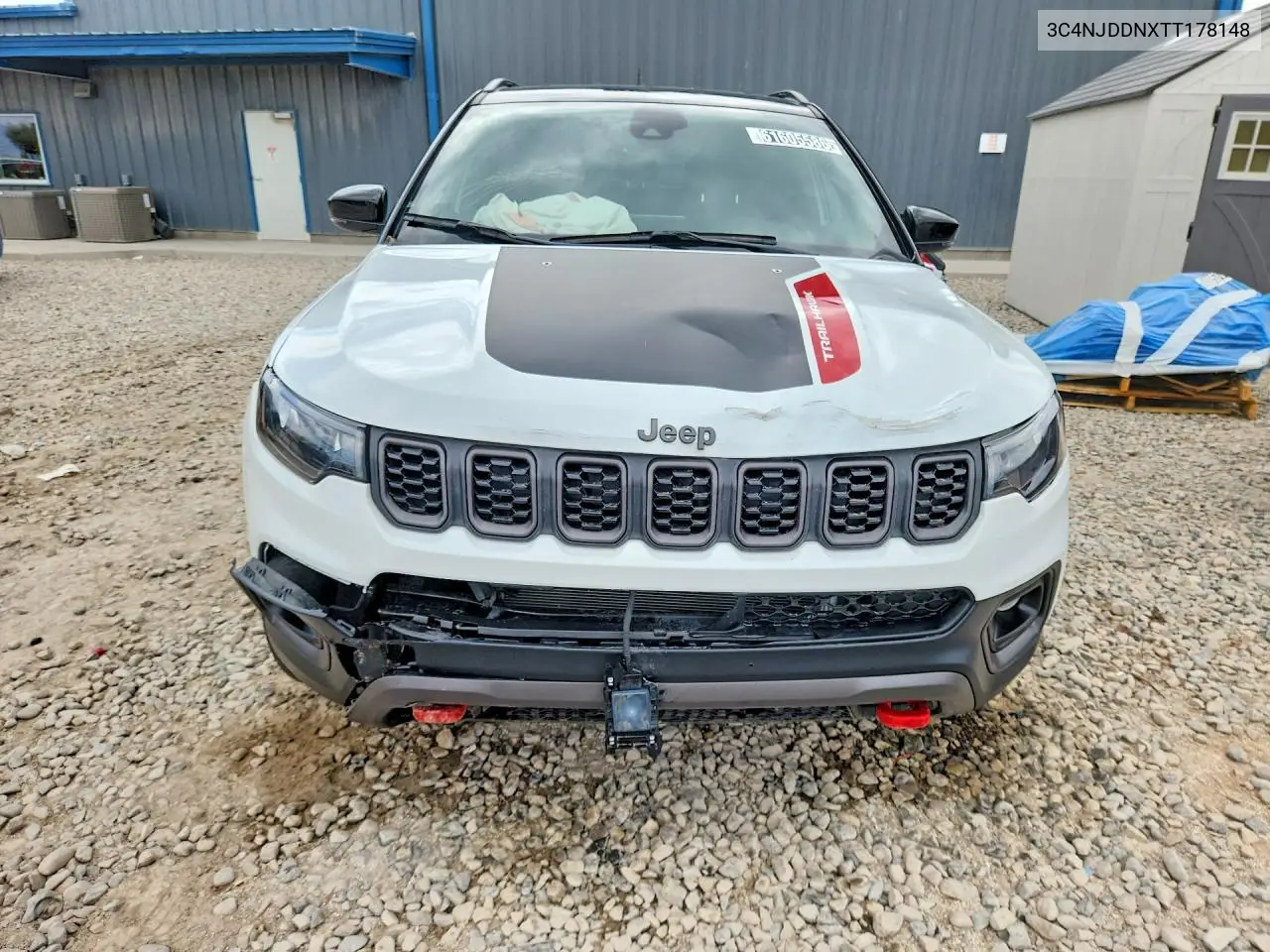 2026 Jeep Compass Trailhawk VIN: 3C4NJDDNXTT178148 Lot: 61605586