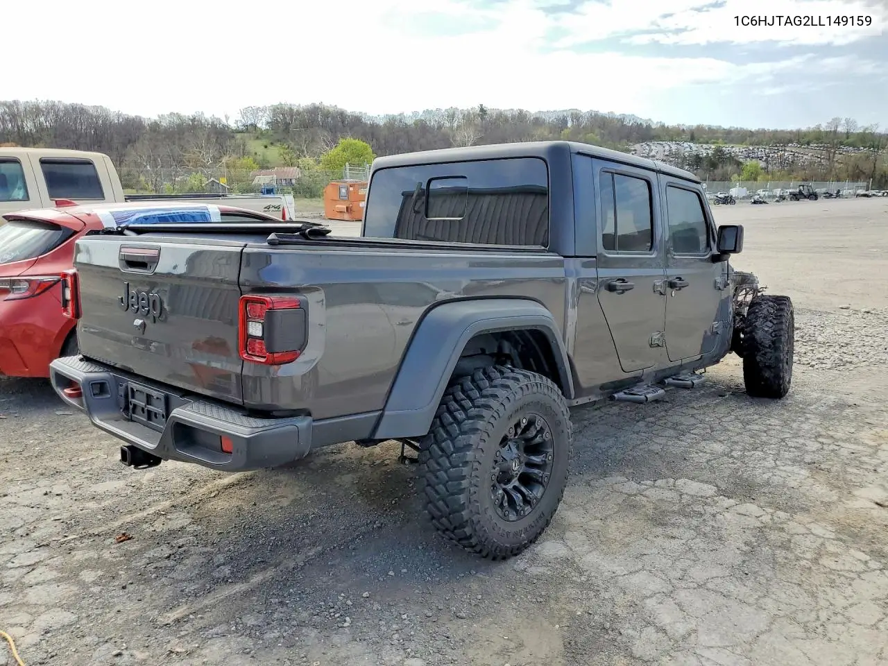 2020 Jeep Gladiator Sport VIN: 1C6HJTAG2LL149159 Lot: 49973156