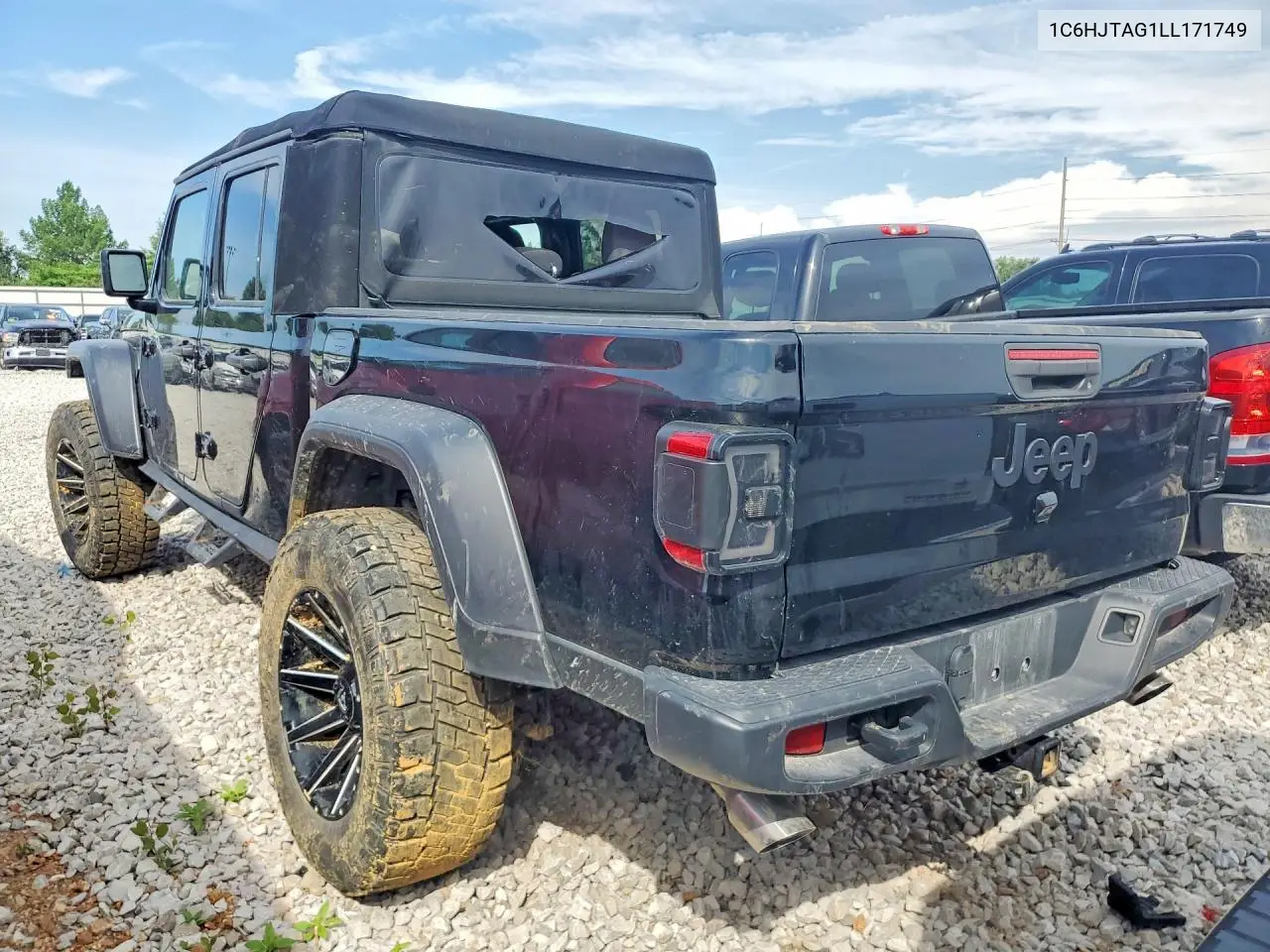 2020 Jeep Gladiator Sport VIN: 1C6HJTAG1LL171749 Lot: 52837046