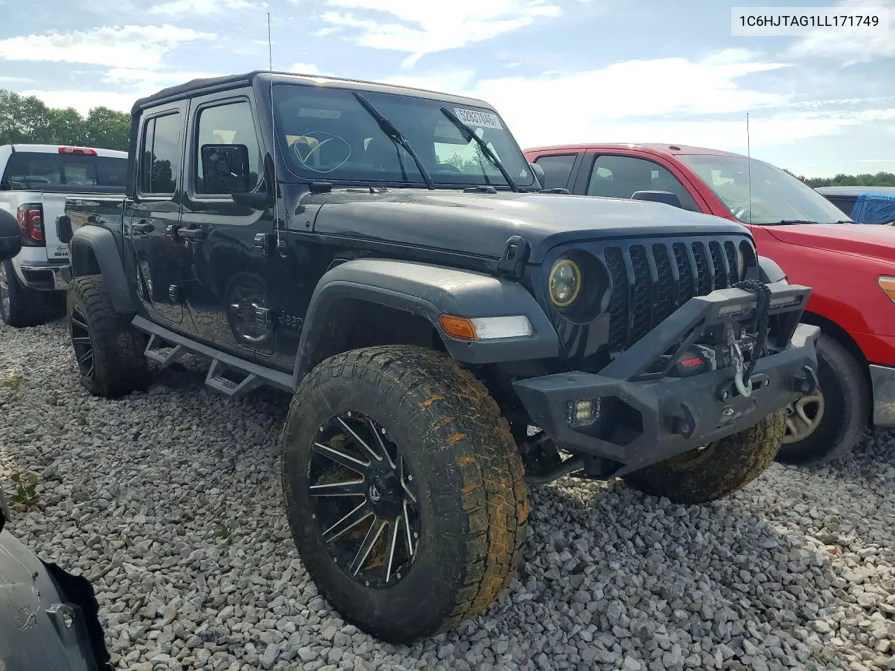 2020 Jeep Gladiator Sport VIN: 1C6HJTAG1LL171749 Lot: 52837046