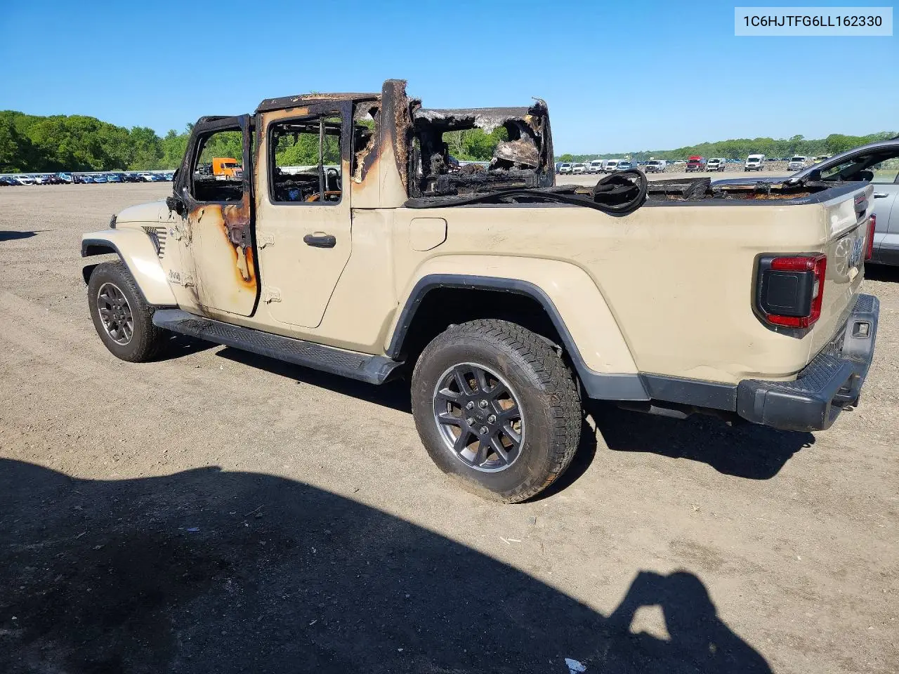 2020 Jeep Gladiator Overland VIN: 1C6HJTFG6LL162330 Lot: 55139306