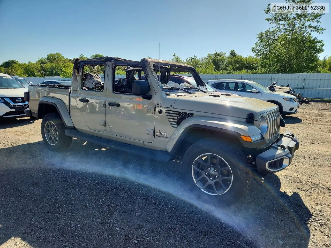 2020 Jeep Gladiator Overland VIN: 1C6HJTFG6LL162330 Lot: 55139306