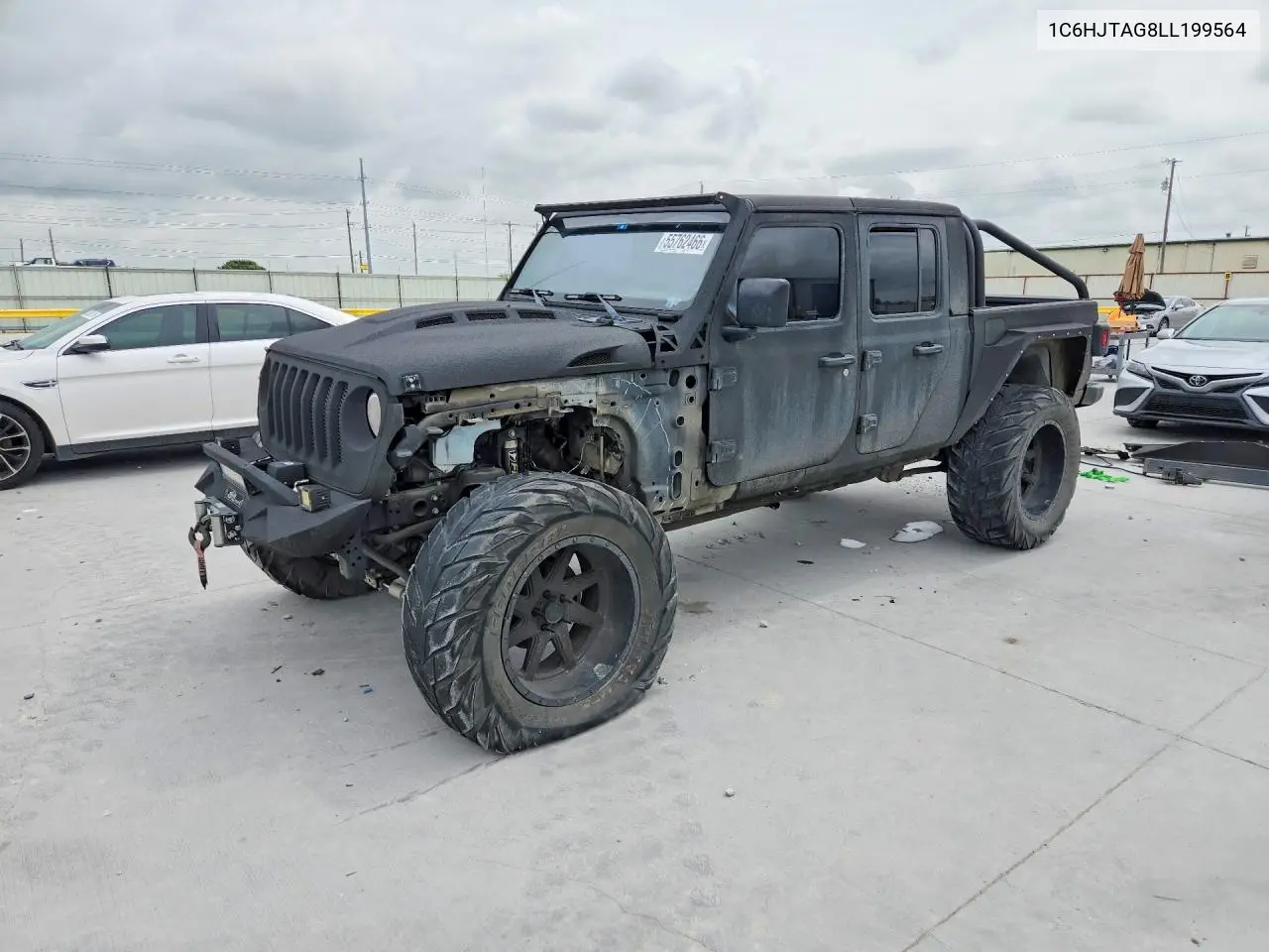2020 Jeep Gladiator Sport VIN: 1C6HJTAG8LL199564 Lot: 55762466
