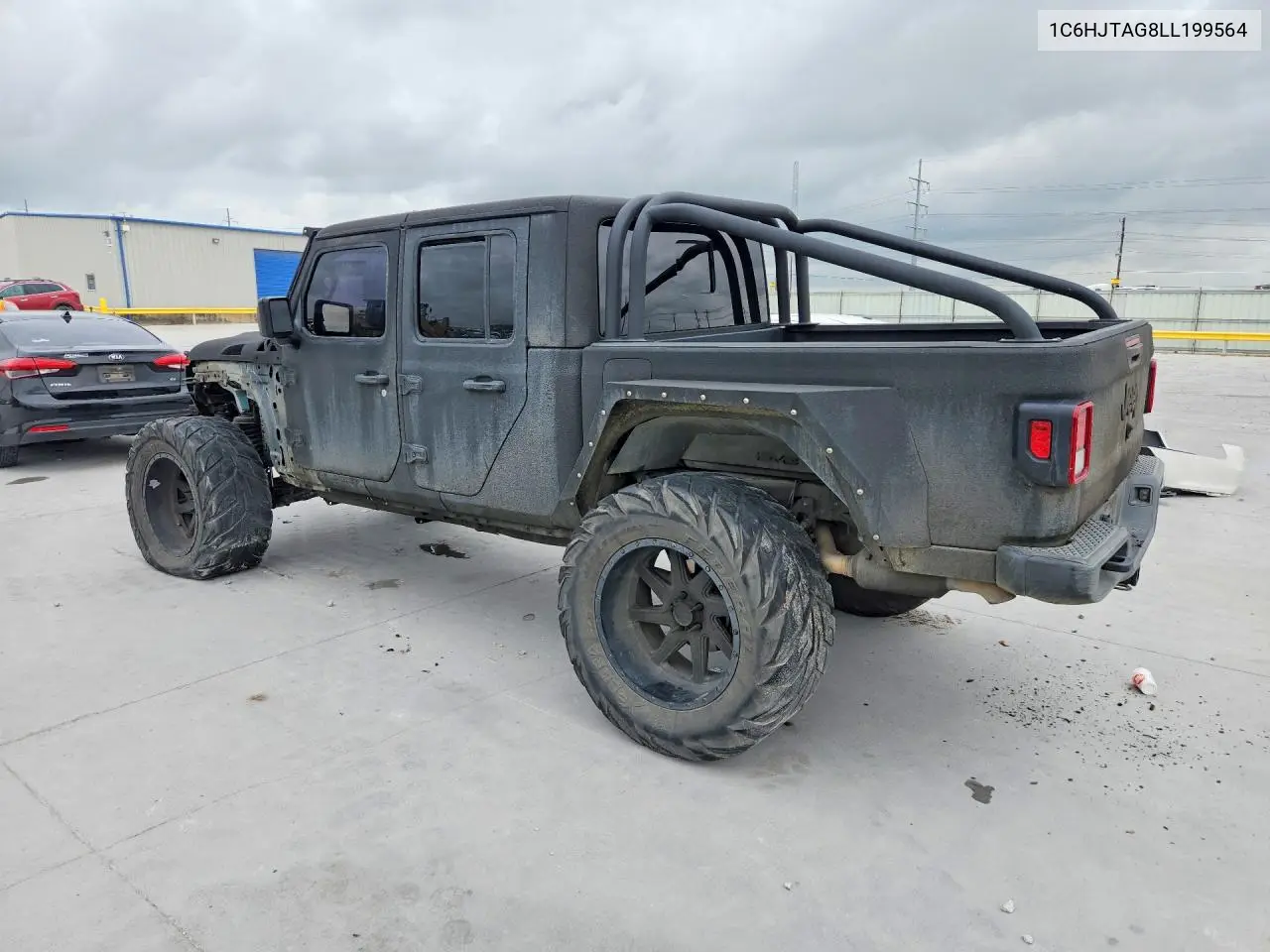 2020 Jeep Gladiator Sport VIN: 1C6HJTAG8LL199564 Lot: 55762466