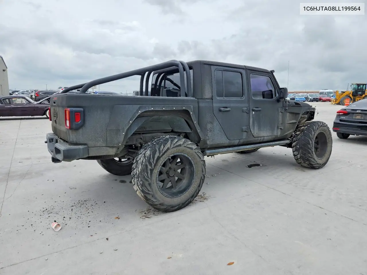 2020 Jeep Gladiator Sport VIN: 1C6HJTAG8LL199564 Lot: 55762466