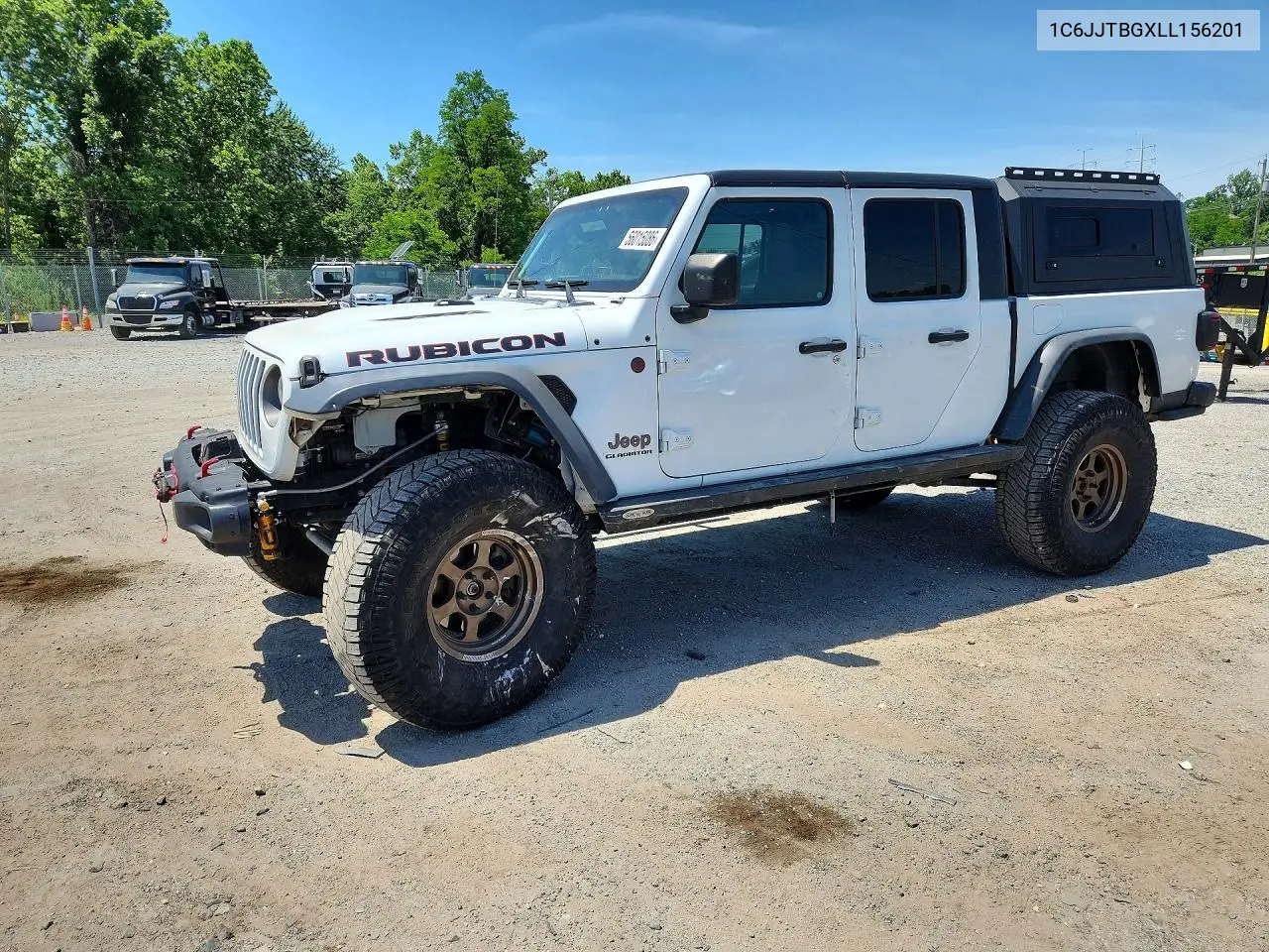 2020 Jeep Gladiator Rubicon VIN: 1C6JJTBGXLL156201 Lot: 56015086