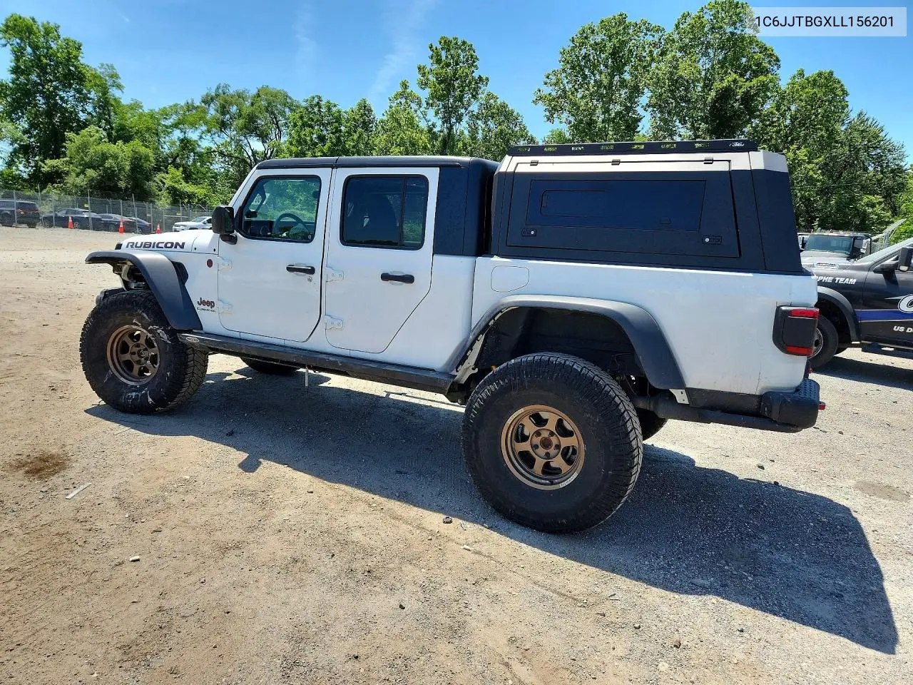 2020 Jeep Gladiator Rubicon VIN: 1C6JJTBGXLL156201 Lot: 56015086