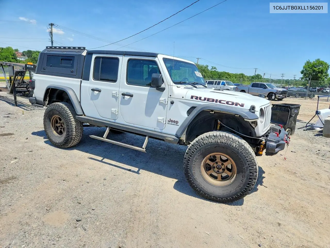 2020 Jeep Gladiator Rubicon VIN: 1C6JJTBGXLL156201 Lot: 56015086