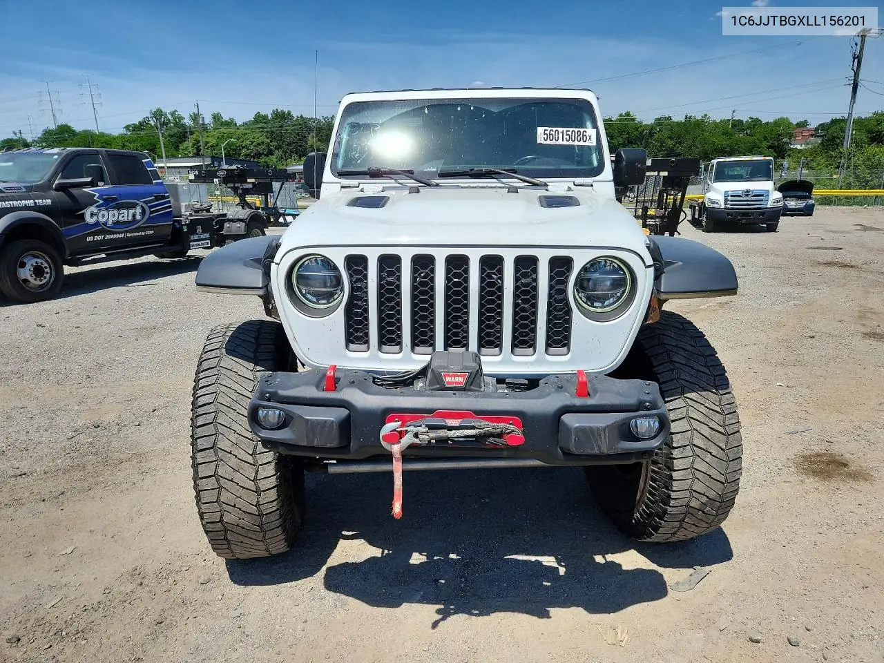 2020 Jeep Gladiator Rubicon VIN: 1C6JJTBGXLL156201 Lot: 56015086