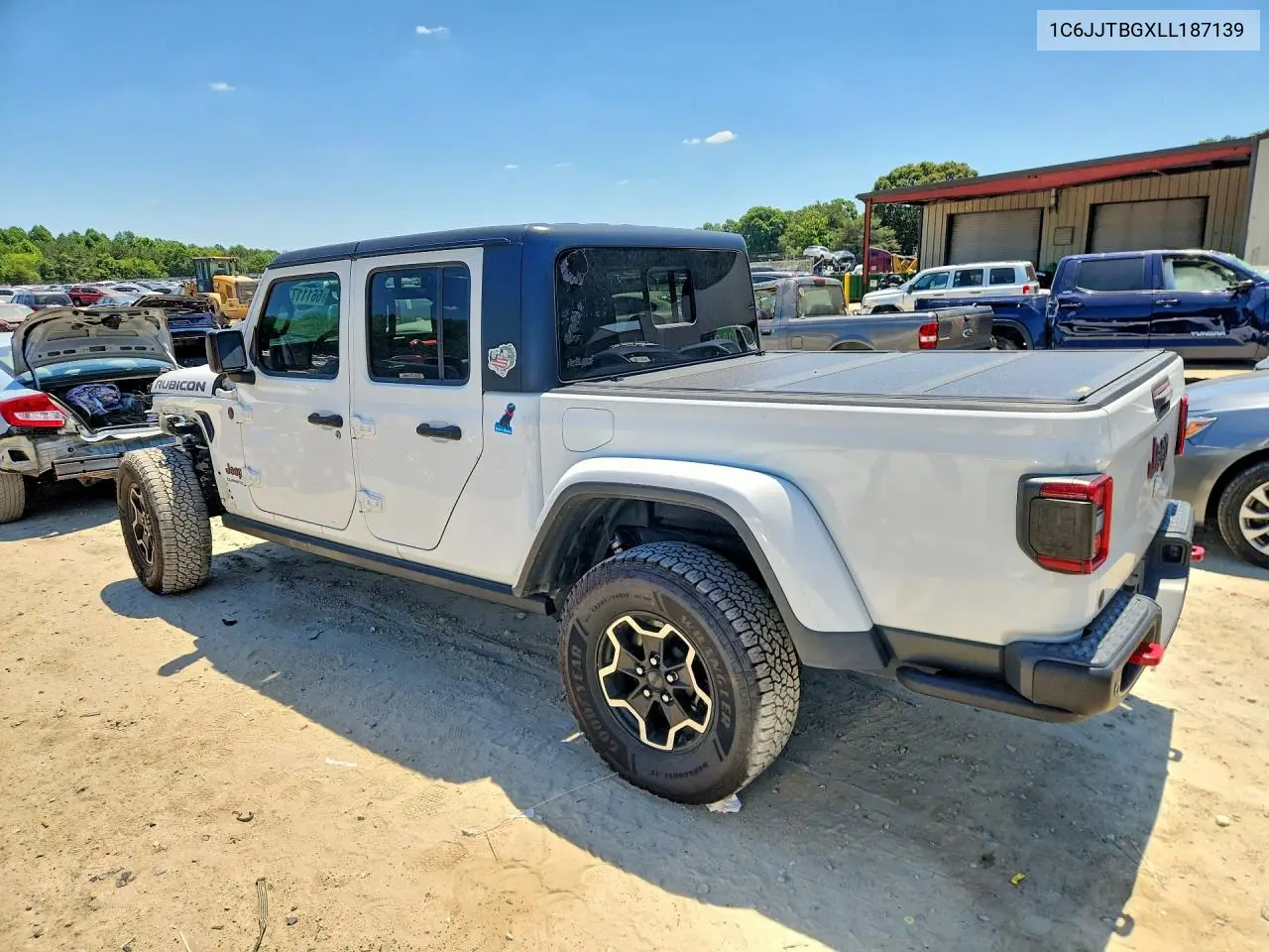 2020 Jeep Gladiator Rubicon VIN: 1C6JJTBGXLL187139 Lot: 56111776