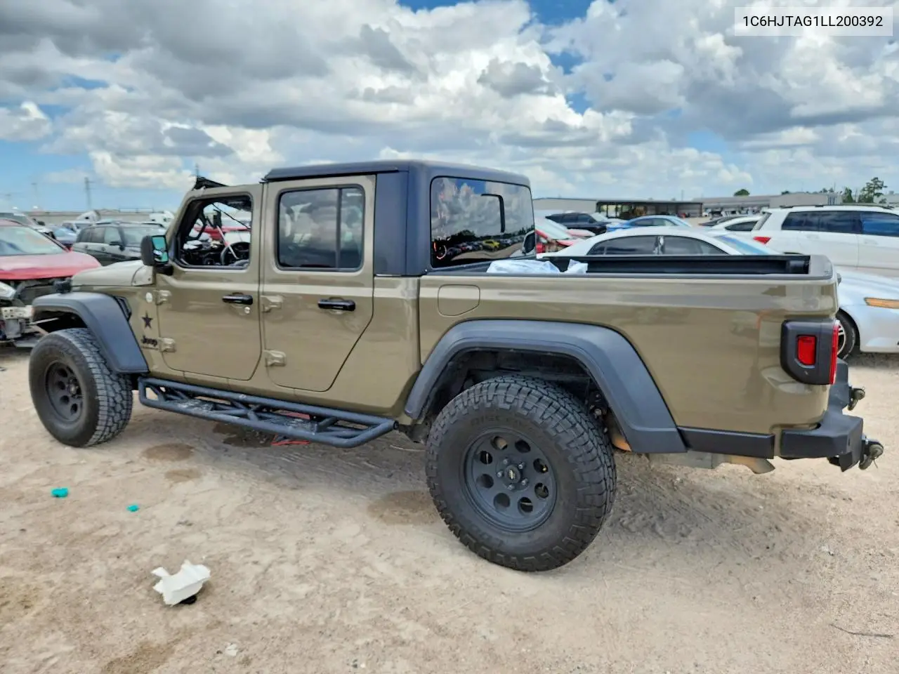 2020 Jeep Gladiator Sport VIN: 1C6HJTAG1LL200392 Lot: 56803726