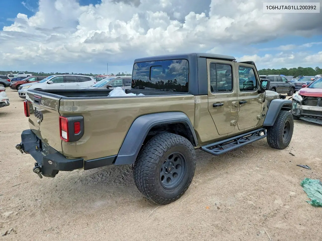 2020 Jeep Gladiator Sport VIN: 1C6HJTAG1LL200392 Lot: 56803726