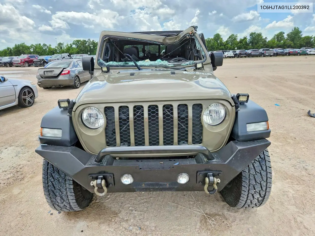 2020 Jeep Gladiator Sport VIN: 1C6HJTAG1LL200392 Lot: 56803726