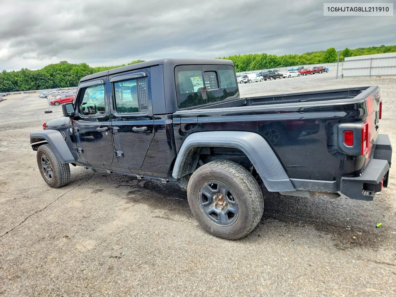 2020 Jeep Gladiator Sport VIN: 1C6HJTAG8LL211910 Lot: 57480346