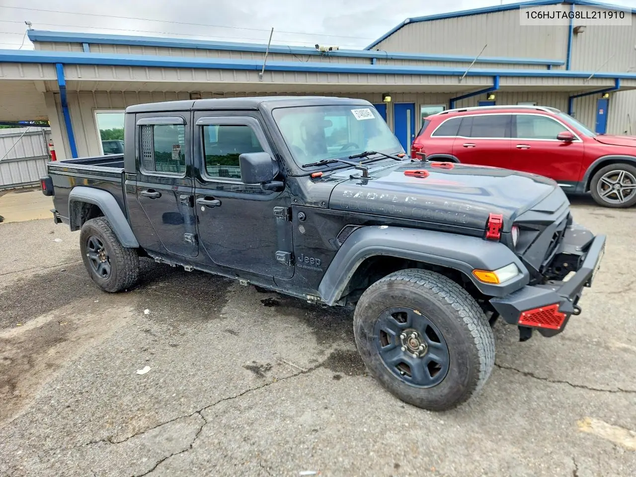 2020 Jeep Gladiator Sport VIN: 1C6HJTAG8LL211910 Lot: 57480346