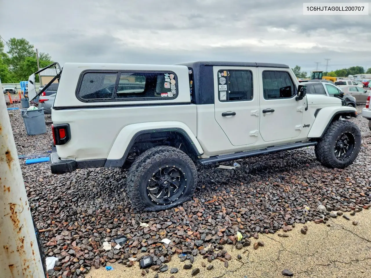 2020 Jeep Gladiator Sport VIN: 1C6HJTAG0LL200707 Lot: 58243026